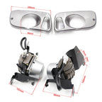 1 Pair Car Modified Front Fog Light for Honda Civic 1992-1995 — White Light
