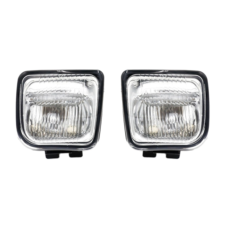 1 Pair Car Modified Front Fog Light for Honda Civic 1996-1998 — For Honda Civic 1996-1998 (White Light)