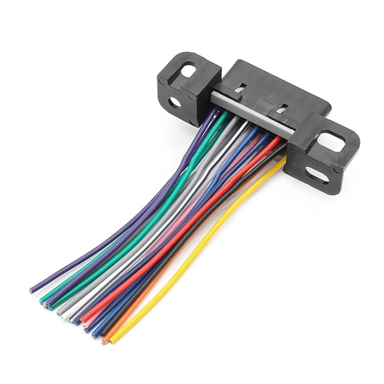 J1962F OBD2 16Pin Terminal Version Female Connector, Cable length: 10cm