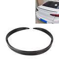 Car Modified Plastic Rear Wing Side Spoiler Lip, Black