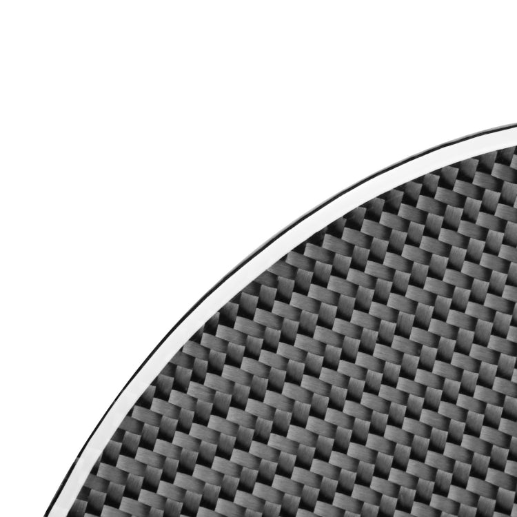 Carbon Fiber Car Fuel Tank Cover Decorative Sticker for Volkswagen Scirocco 2009-2016, Left and Right Drive Universal