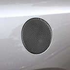 Carbon Fiber Car Fuel Tank Cover Decorative Sticker for Volkswagen Scirocco 2009-2016, Left and Right Drive Universal