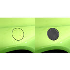 Carbon Fiber Car Fuel Tank Cover Decorative Sticker for Volkswagen Scirocco 2009-2016, Left and Right Drive Universal