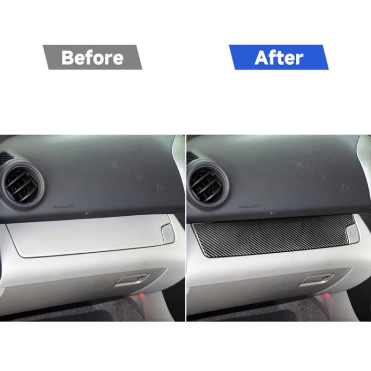 Carbon Fiber Car Co-pilot Control Panel Decorative Sticker for Toyota Old RAV4 2006-2013,Right Drive, Co-pilot Control Panel ,Right Drive — view 6