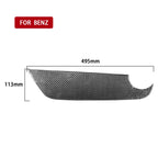 Carbon Fiber Car Co-pilot Control Panel Decorative Sticker for Mercedes-Benz B-Class 2019 / GLB 2020,Left Drive, Co-pilot Control Panel,Left Drive — Co-pilot Control Panel,Left Drive