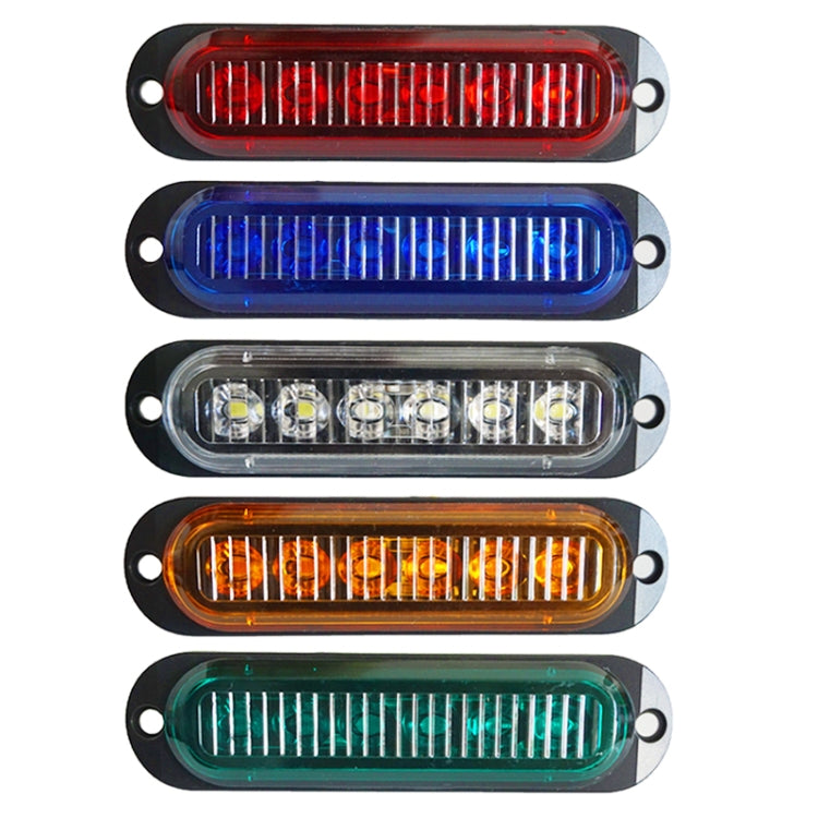 5 PCS MK-093 Car / Truck 6LEDs Side Marker Indicator Lights Bulb Lamp