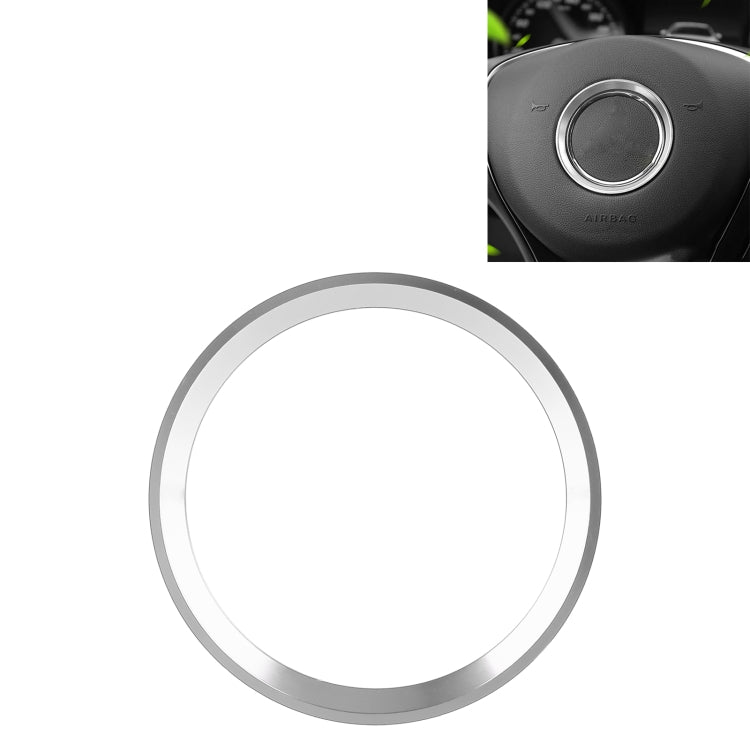 Car Steering Wheel Decorative Ring Cover for Mercedes-Benz, Inner Diameter: 5.6cm — Red