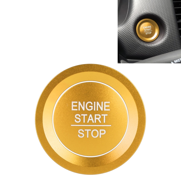 Car Engine Start Key Push Button Ring Trim Sticker for Honda