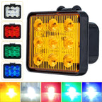 2 PCS ZS-7013 3 inch 9LEDs Strobe Waterproof Car / Truck Warning Light