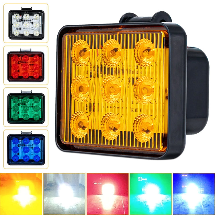2 PCS ZS-7013 3 inch 9LEDs Strobe Waterproof Car / Truck Warning Light