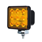 2 PCS ZS-7013 3 inch 9LEDs Strobe Waterproof Car / Truck Warning Light