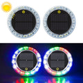 2 PCS Car Touch Light Solar LED Flashing Light