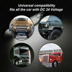 4 PCS MK-338 DC12-24V Truck 12LEDs Side Clearance Maker Light