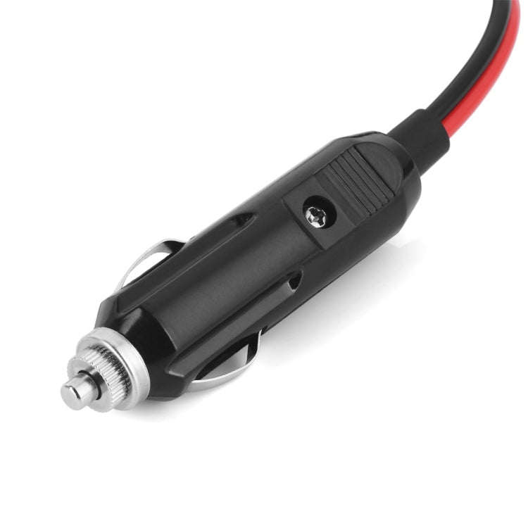 Crocodile Test Clip to Cigarette Lighter Plug Adapter Extension Cable, 12V 16 AWG