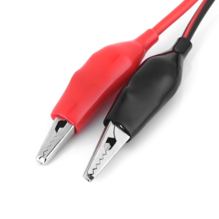 Crocodile Test Clip to Cigarette Lighter Plug Adapter Extension Cable, 12V 16 AWG