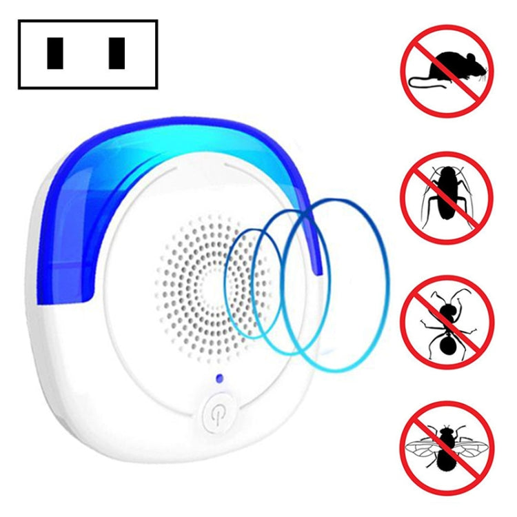 Ultrasonic Outdoor Animal Repellent, US Plug