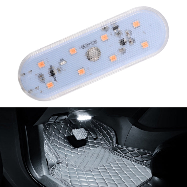 USB-C / Type-C Single Color Touch Switch Control Car Foot Ambient Light — Ice Blue Light