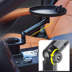 Car 360 Degree Rotation Water Cup Holder Multi-functional Dining Table — view 5