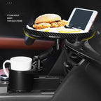 Car 360 Degree Rotation Water Cup Holder Multi-functional Dining Table — view 7
