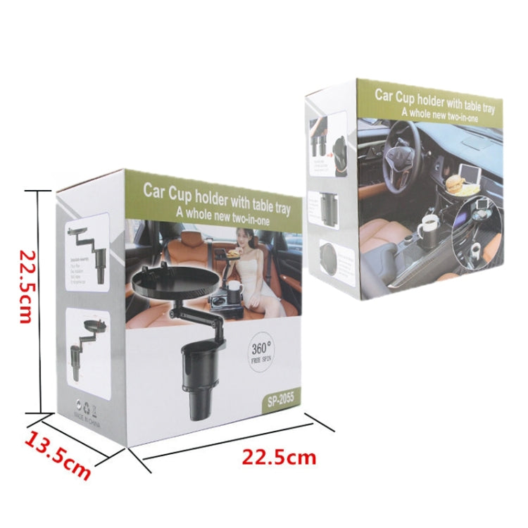 Car 360 Degree Rotation Water Cup Holder Multi-functional Dining Table — view 8