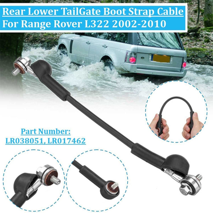 Car Tailgate Strut Bars Cable Holder LR038051 for Land Rover Range Rover L322, 1 Pair