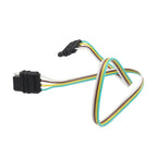 4 Pin Trailer Light Wire Harness Extension 18 Gauge 4-Way Flat Wiring Connector