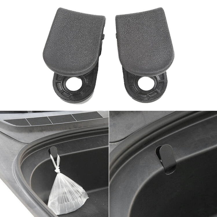 Set for Tesla Model 3, Car Front Hook Holding Clips