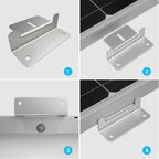 Outdoor RV Solar Panel Aluminum Alloy Bracket