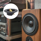 Car Double Binding Round Gold Plate Push Spring Loaded Jacks Speaker Box, 2 in 1 / Set