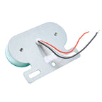 2 PCS 24V 12LED Car Oval Side Lamp