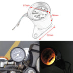 Motorcycle Retro Modified Odometer Speedometer Kilometer — view 5
