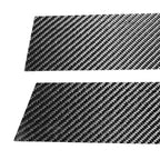 For Alfa Romeo Giulia Carbon Fiber Car B / C / Middle Pillar Door Window Decorative Sticker, Left and Right Drive Universal