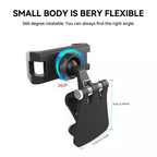 Multifunctional Car Sun Visor Rear Seat Mobile Phone Holder — Grey