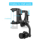 Car Rear Mirror Navigation Phone Holder — view 5