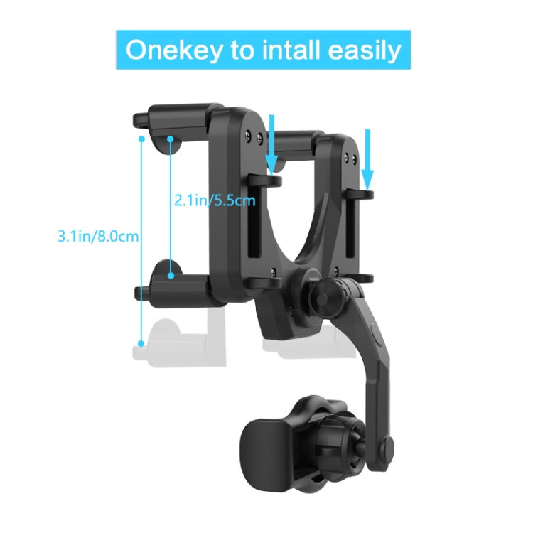 Car Rear Mirror Navigation Phone Holder — view 5