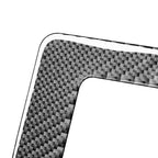 Car Carbon Fiber Driver Left Storage Cover Decorative Sticker for Toyota Highlander 2014-2019, Left Drive — view 3