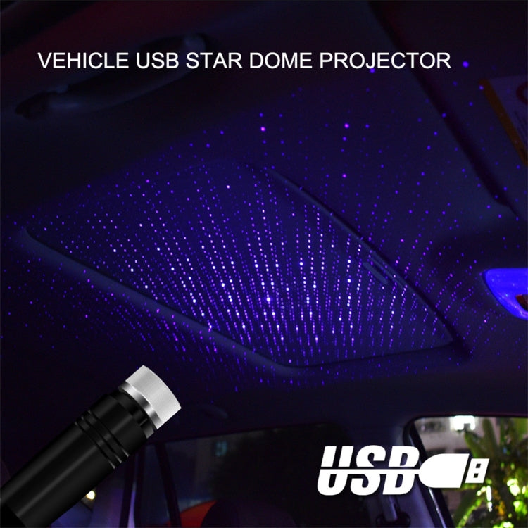 Car USB Star Dome Projector Hose Light, Constantly Bright Version