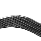 2 PCS / Set Carbon Fiber Car Headlight Eyebrow Decorative Sticker for Toyota Tundra 2014-2018, Left Right Driving