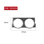Carbon Fiber Car Four-wheel Drive Switch Panel Decorative Sticker for Toyota 4Runner 2010-2020 — Four-wheel Drive Switch Panel