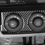Carbon Fiber Car Four-wheel Drive Switch Panel Decorative Sticker for Toyota 4Runner 2010-2020 — view 5