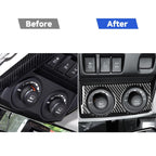 Carbon Fiber Car Four-wheel Drive Switch Panel Decorative Sticker for Toyota 4Runner 2010-2020 — view 6