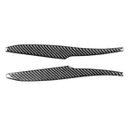 2 PCS / Set Carbon Fiber Car Rearview Mirror Decorative Sticker for Toyota 4Runner 2010-2020