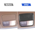 2 PCS / Set Carbon Fiber Car Front Reading Light Panel Decorative Sticker for Honda CRV 2007-2011, Left and Right Drive Universal — view 6