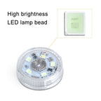 Car LED Interior Touch Light with A Button Battery