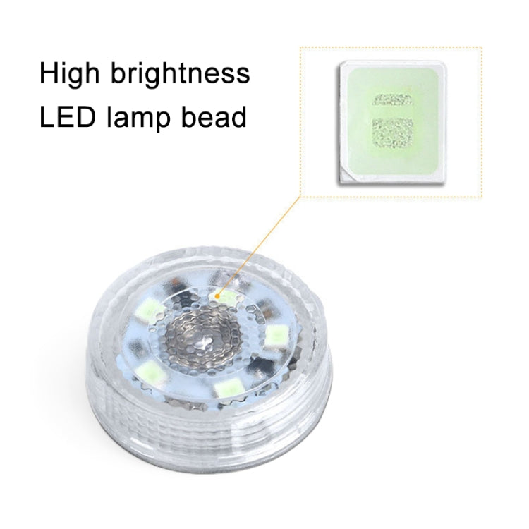 Car LED Interior Touch Light with A Button Battery