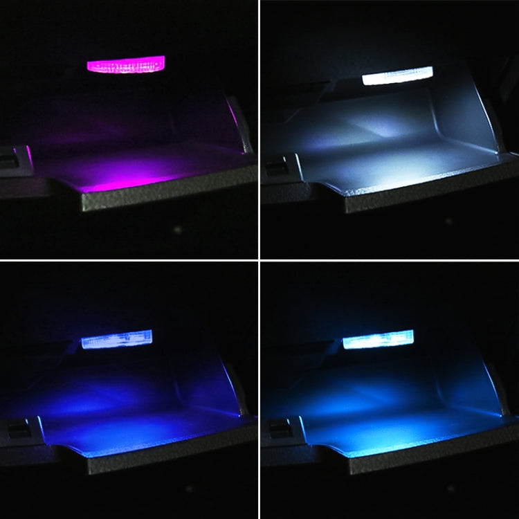 Car LED Interior Touch Light with A Button Battery