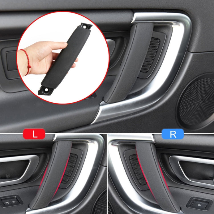 For Land Rover Discovery 2015-2019 Car Leather Texture Inside Door Left Handle, Left and Right Driving