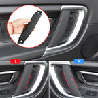 For Land Rover Discovery 2015-2019 Car Leather Texture Inside Door Left Handle, Left and Right Driving