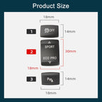 For BMW 3 Series Left Driving Car Central Control Multi-function Radar Button 6131 9252 912