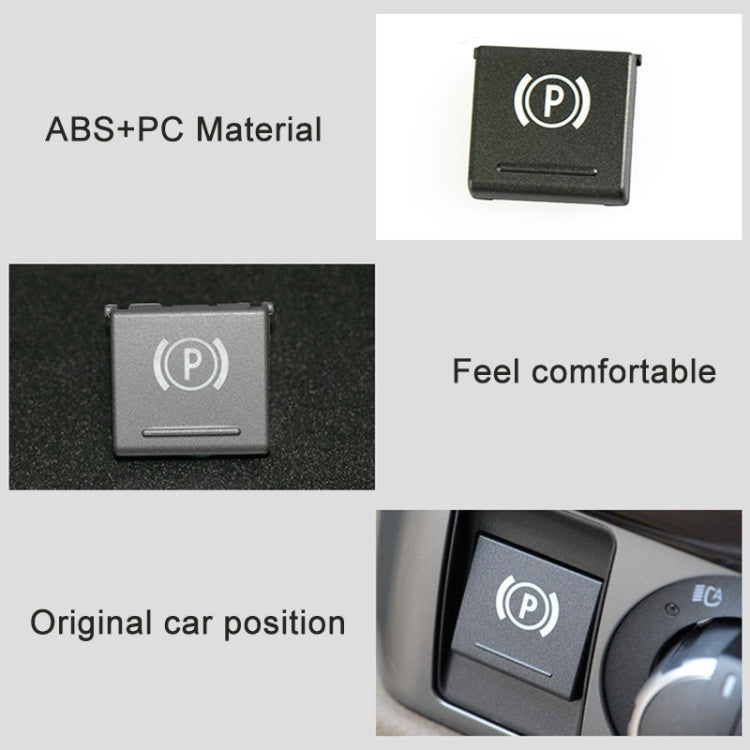 Auto Parking Switch Cover Handbrake P Key Button 6131 6949 933-1, For BMW 7 Series